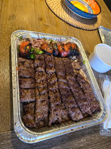 Freshly prepared Iraqi grill at Hani's Meat Shop